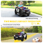 Police Car Ride On TOBBI Kid Car Cop Car for Kids to Drive with Parent Remote 12V Big Police Car Toys for Boys Toddler Electric