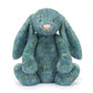 Jellycat Bashful Azure Luxe Bunny Stuffed Animal, Huge 20 Inches - Rabbit & Bunny Plush Toy - Classic Children'S Gift