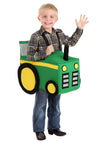 Toddler Ride In Tractor Costume, Foam-Backed Tunic Farm Cosplay Halloween Costume Outfit Standard
