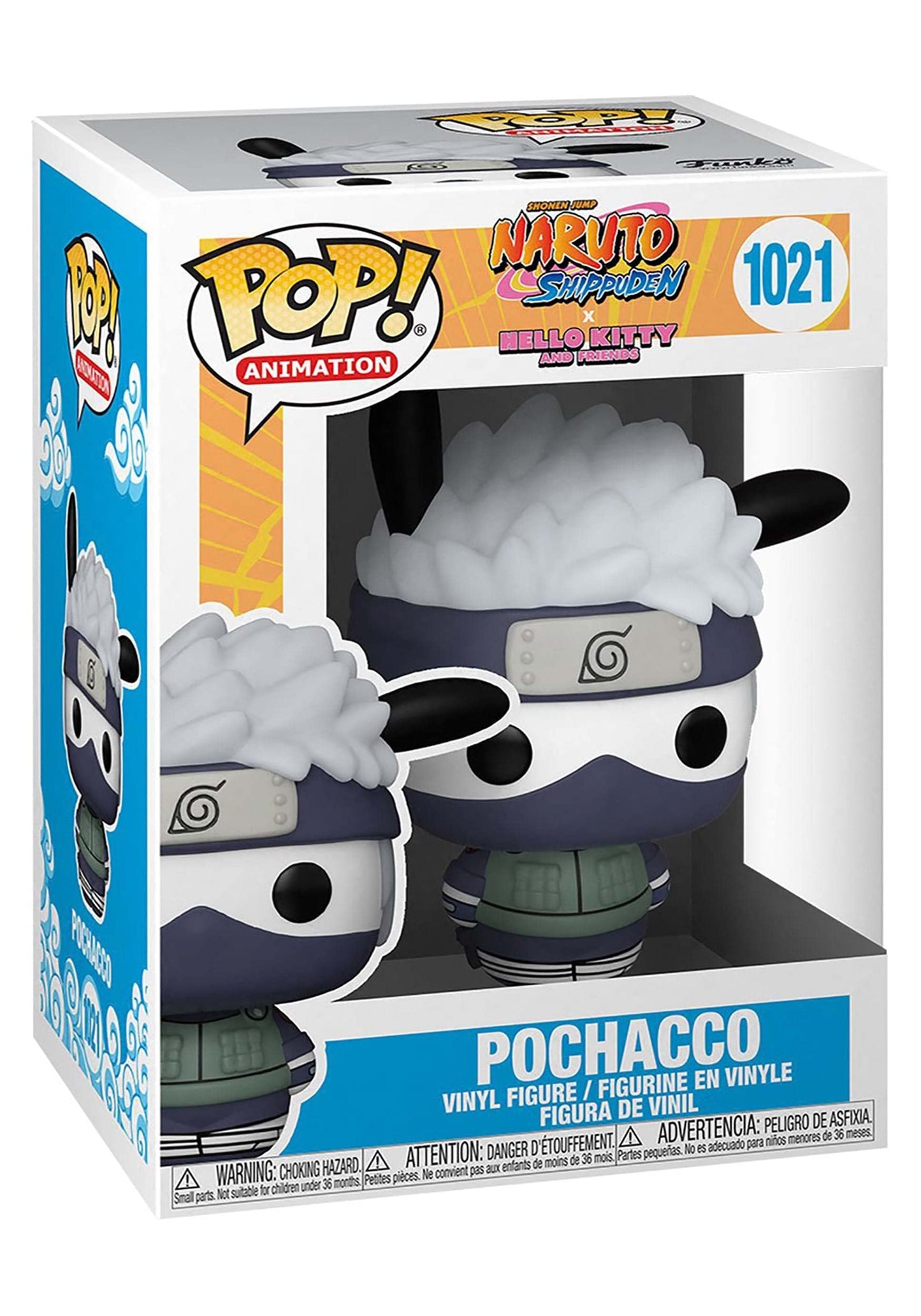 Pop Pop! Animation: Sanrio/Naruto - Pochacco Multicolor