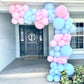 Pink And Blue Balloon Garland Arch Kit, 102Pcs Pink Blue Latex Balloons Gender Reveal Balloons For Boys Girls Gender Reveal Baby