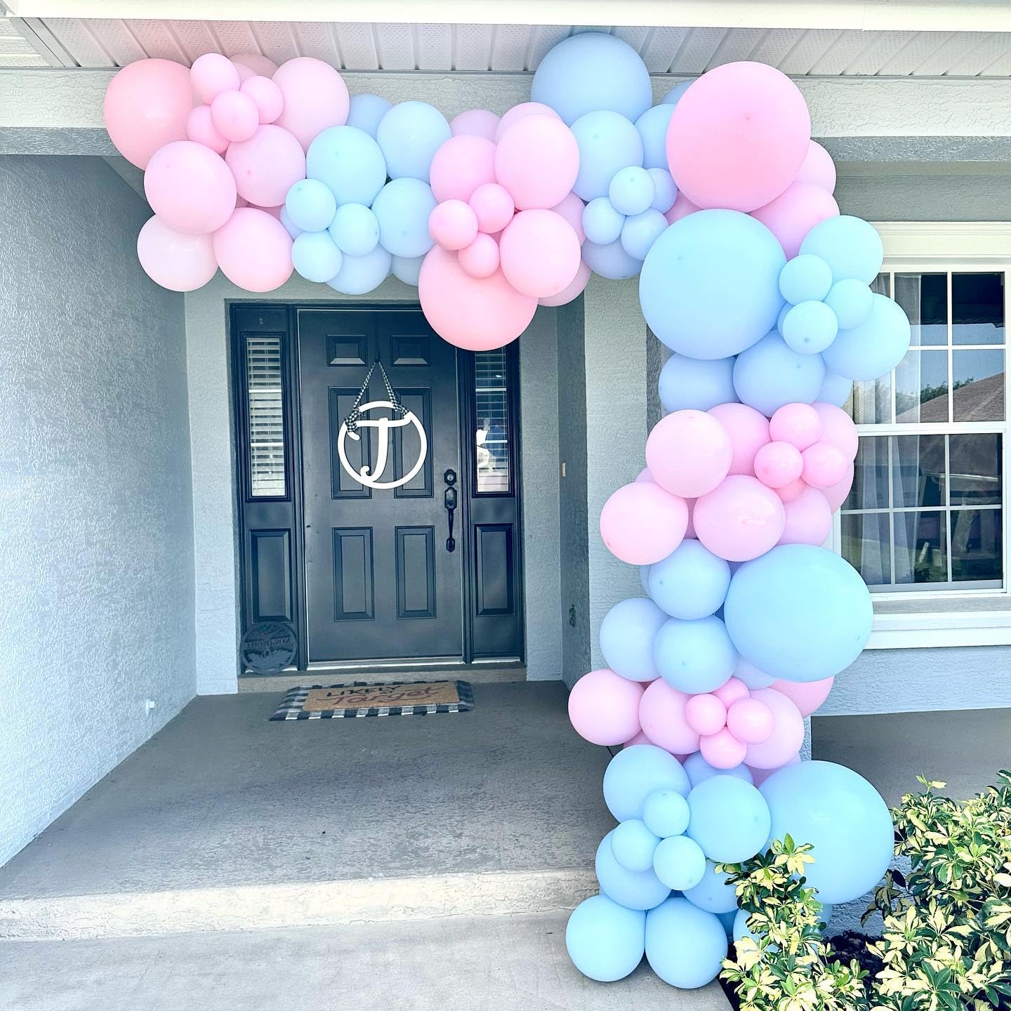 Pink And Blue Balloon Garland Arch Kit, 102Pcs Pink Blue Latex Balloons Gender Reveal Balloons For Boys Girls Gender Reveal Baby