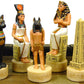 Hpl Egyptian Anubis Chess Set W/ 17' Castle Fortress Board (2 Players, Age 12+)