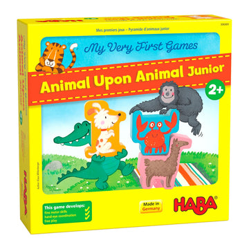 Haba My Very First Games - Animal Upon Animal Junior: Toddler Stacking Game For Preschool Learning Activities & Fun Family Games For Ages 2+
