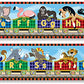 The Letter Train Puzzle Strips