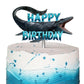 Mosasaurus Cake Topper 1Pcs Acrylic Dinosaur Cake Decoration
