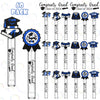 Shappy 60 Pcs Blue Graduation Bubble Wands Bulk Mini Bubble Wands Party Favors Small Bubbles Birthday Party Gift For Novelty Gif