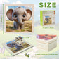 Einzufuf Puzzles For Toddlers 2-4, 8 Packs 6 Pcs Animals Puzzles For Kids Ages 4-6 Montessori Toys Educational Toys - 2 3 4 5 Ye