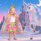 Rolevoria Princess Dress Up for Girls  10 Pcs Light Up Unicorn Princess Costume Cape Set  Christmas Birthday Gifts Toys for Girls 3 4 5 6 Years Old