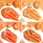 6 Packs Gradient Orange Slime Kit - Cloud Slime, Butter Slime & Clear Slime, Crunchy Slime For Kids With Various Slime Add-Ins, Non Stick Slime Party Favors For Girls And Boys, 360Ml Kids Slime(Bread)