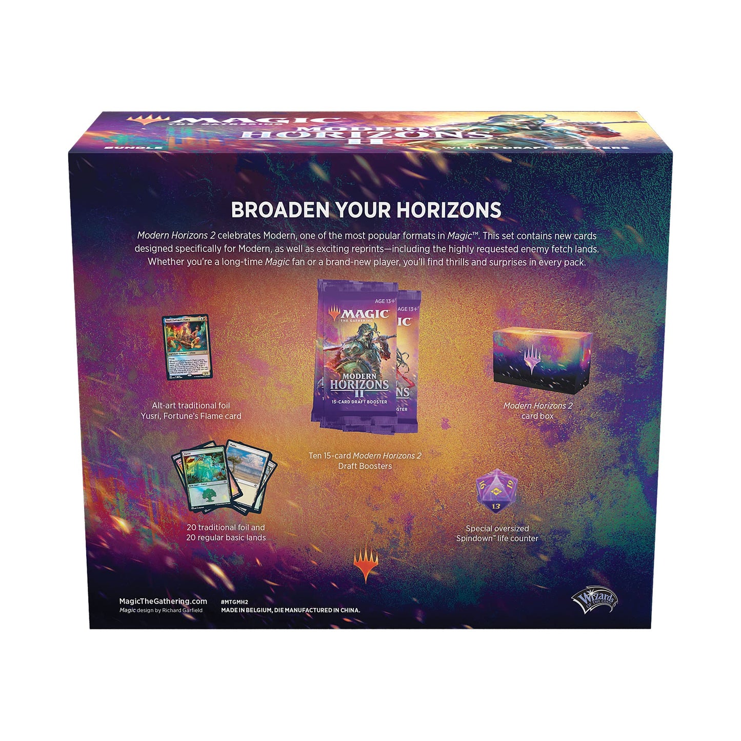 Magic: The Gathering Modern Horizons 2 Bundle - 10 Draft Boosters, 150 Cards, Small, Multicoloured, Model C97560000