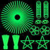 Ilhsty 100 Pk 8'' Green Glow Sticks Glow Necklaces In The Dark Party Favors Supplies Bright Glowsticks Bulk For Birthday Easter