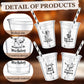 Foldtier 50 Pcs Death To My 20S Party Cups, Disposable Plastic Cups With Straws And Lids Clear Cup Birthday Party Supplies For K