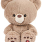 GUND Kai Teddy Bear Plush Toy  enhanced Stuffed Animal for Ages 1 and Up  Taupe  12 