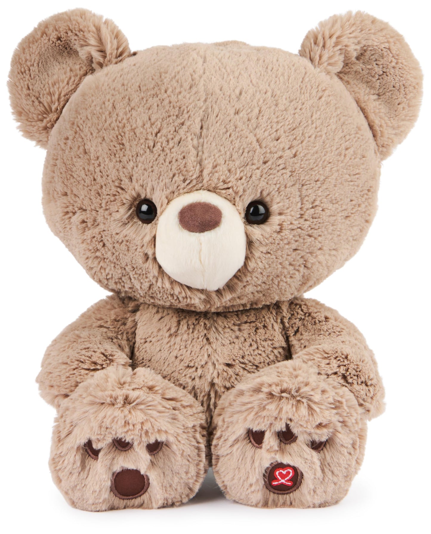 GUND Kai Teddy Bear Plush Toy  enhanced Stuffed Animal for Ages 1 and Up  Taupe  12 