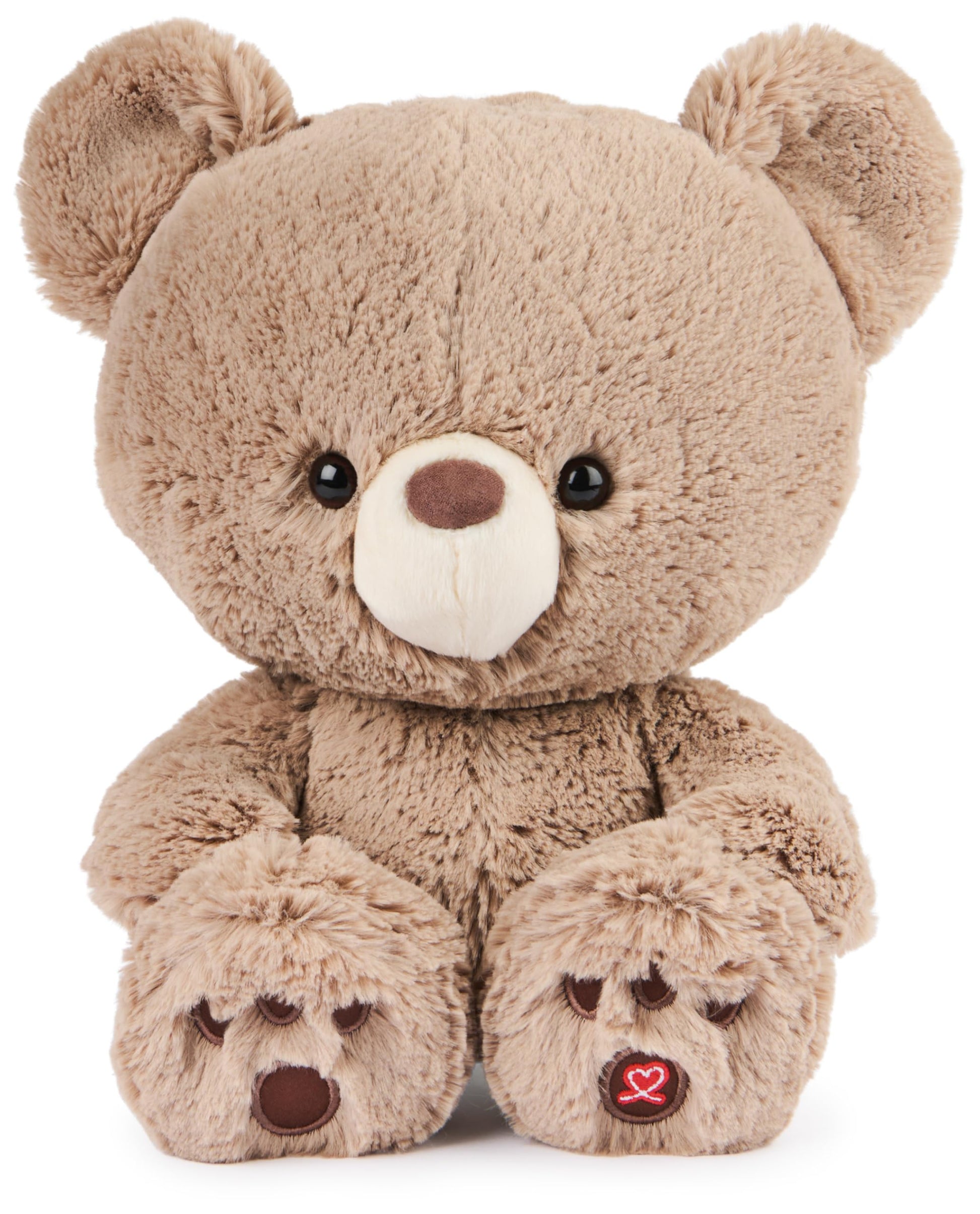GUND Kai Teddy Bear Plush Toy  enhanced Stuffed Animal for Ages 1 and Up  Taupe  12 