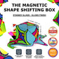 SHASHIBO Shape Shifting Box - STEM Magnetic Fidget Cube That Transforms Into Over 70 Shapes  Download Fun in Motion Toys Mobile App (Stained Glass)