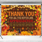 Fall Thanksgiving Backdrop Fall Thank You for All You Do Photography Backgound Thanksgiving Appreciated Friendsgiving Give Thank