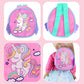 American 18 Inch Doll Clothes And Makeup Accessories Set Includes 18 Inch Doll Clothes Backpack Sunglasses Phone Shoes Comb Mirr