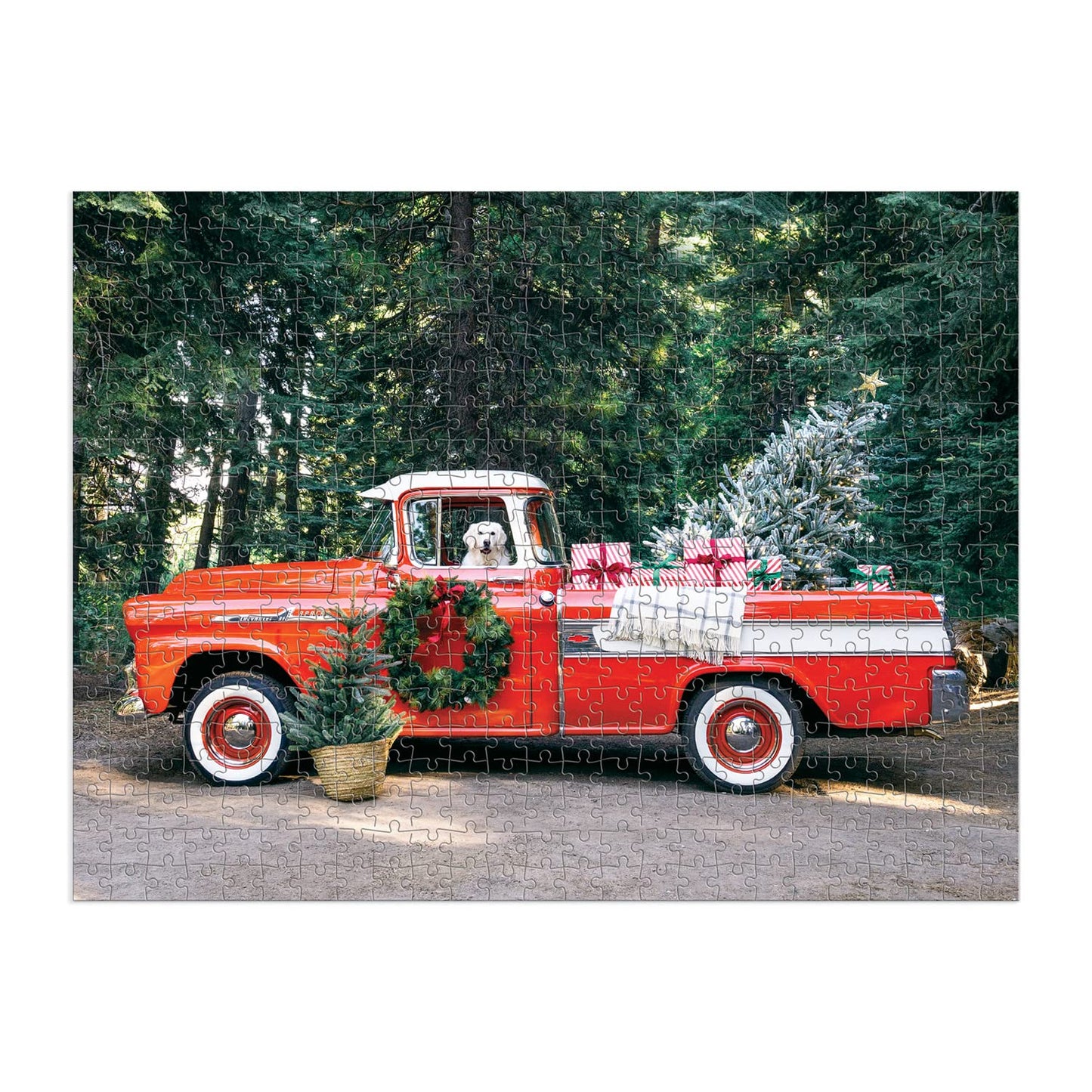 Gray Malin The Winter Holiday 500 Piece Double Sided Puzzle From Galison - Jigsaw Puzzle Featuring Malins Iconic Photography, Th