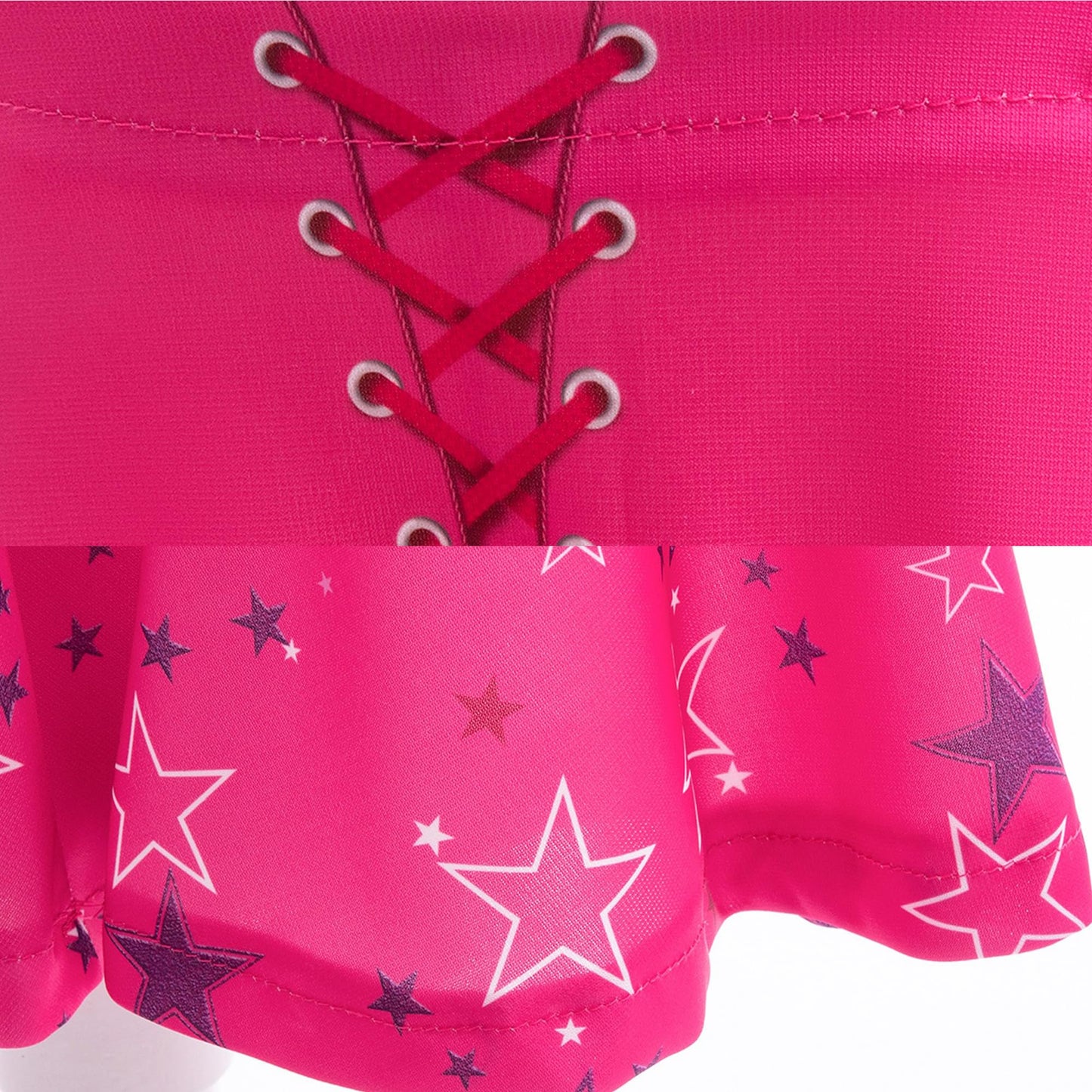 Shelovesit Girls Movie Doll Costume, Kids Rose Outfit Movie Cosplay Dress Up Halloween Birthday Party (130Cm/6T-7T)