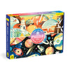 Mudpuppy Space Mission 100 Piece Double-Sided Puzzle - Two Fun Puzzles In One!, Colorful Illustrations Of Your Favorite Cosmic S