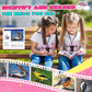 Unicorn Binoculars Toys For Kids 3 4 5 6 Year Old Girls Toddlers Pink Binoculars Toys Bird Watching Outdoor Camping Adventure Te