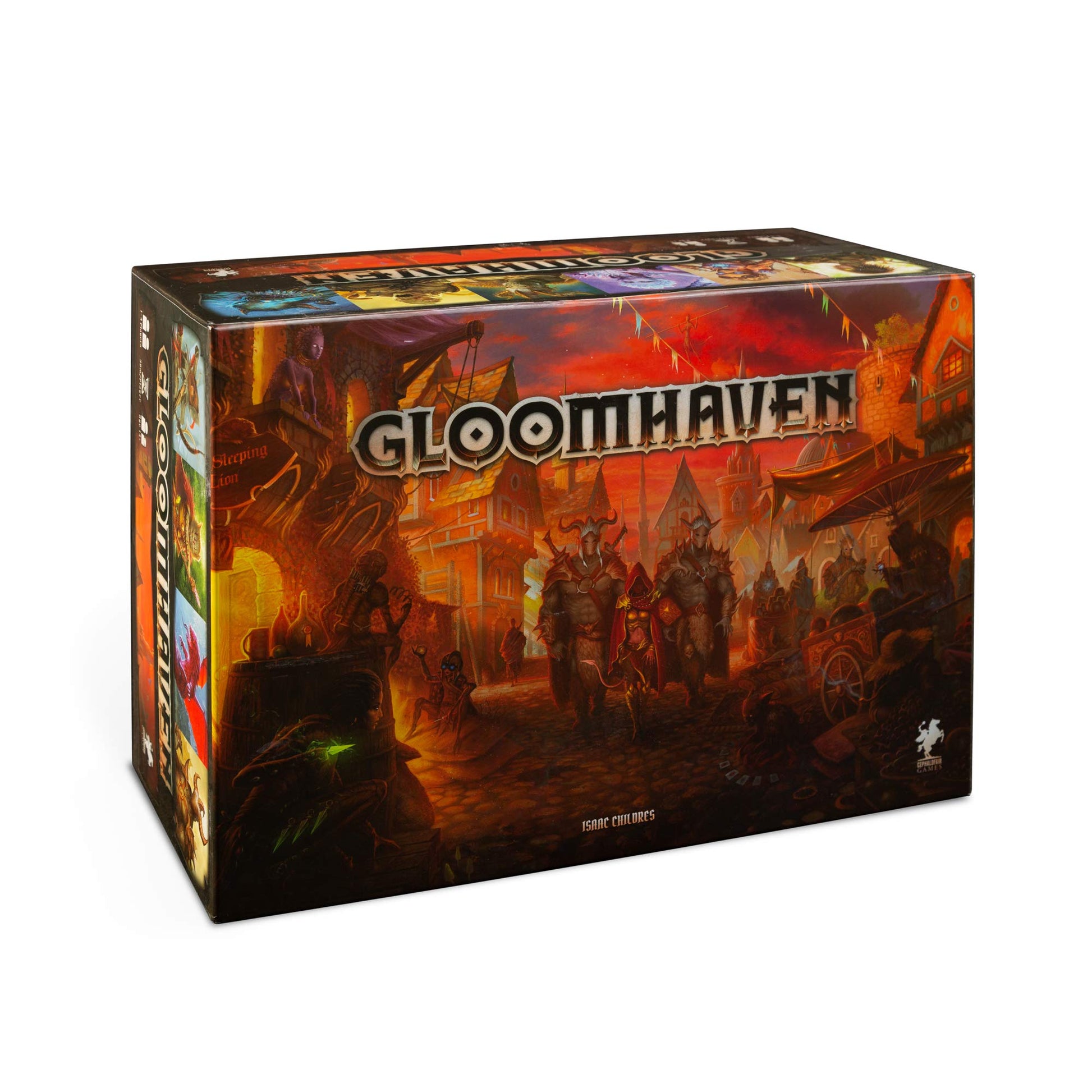 Cephalofair Games: Gloomhaven, Award-Winning Strategy Board Game, For 1 to 4 Players, 60 to 120 Minute Play Time, For Ages 14 an