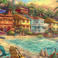 Buffalo Games Large Island Time Jigsaw Puzzle - 21.25"x15", Multicolor Cardboard, Model 22516 - Perfect for Game Nights