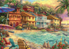Buffalo Games Large Island Time Jigsaw Puzzle - 21.25"x15", Multicolor Cardboard, Model 22516 - Perfect for Game Nights