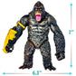 Twcare King Kong: The New Empire, Dinosaur Dragon Attack Action Figure 7” Fight Mode Gorilla Ape Solid Wild Movie Series, Travel Bag