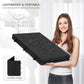 LAVIEVERT Portable Jigsaw Puzzle Board - 2000 Pieces, Dark Gray, Large, Felt with 6 Drawers, Tilting Table, Model PTB061-DGra