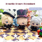 Calembou Anime Plush Keychain For Backpack, 4'' Cute Chibi Plush Figure, Furina Lyney Neuvillette Plush For Fans (Lyney)