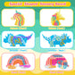 3Pcs Sensory Activity Board, Fidget Sensory Toys For Kids Adults, Duble Sided Design Kids Busy Board For Fine Motor Skill, Calm Down Fidget Toy For Stress Relief, Calming, Focus, Adhd And Autism