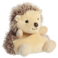Aurora® Adorable Palm Pals™ Hedgehog Stuffed Animal - Mini 4.5" Brown Plush for Kids & Collectors - Model 33470