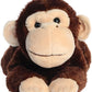 Aurora Adorable Flopsie Chimp Stuffed Animal - 12 Inches, Brown, Polyester - Playful Companion, Model 31423