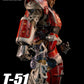threezero Fallout T-51 Nuka Cola Power Armor Action Figure 1/6 Scale 14.5" Multicolor Model 3Z07730W0
