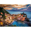 Diiopoty Puzzles For Adults Jigsaw 500 Piece Cinque Terre Natural Scene Sunset Modern Landscape For Family Fun Games Challenging