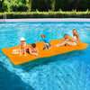 ZIPEAK Lily Pad Floating Mat, 12' x 5' Floating Mat for Lake, 3-Layer Tear-Resistant XPE Foam with a 16.4 FT Bungee Tether, A Gr