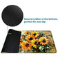 Rwutytiul Yellow Sunflower Card Playmat 24 X 14 Inch With Tube Bag, Card Gameplay Desk Mat For Commander Deck, Mtg, Rpg, Ccg, Tc
