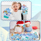 CY2SIDE 24 Set Polar Animal Glove Stickers Scene for Kids Make A Polar Glove Sticker Scene with Polar Animal Make Your Own Polar