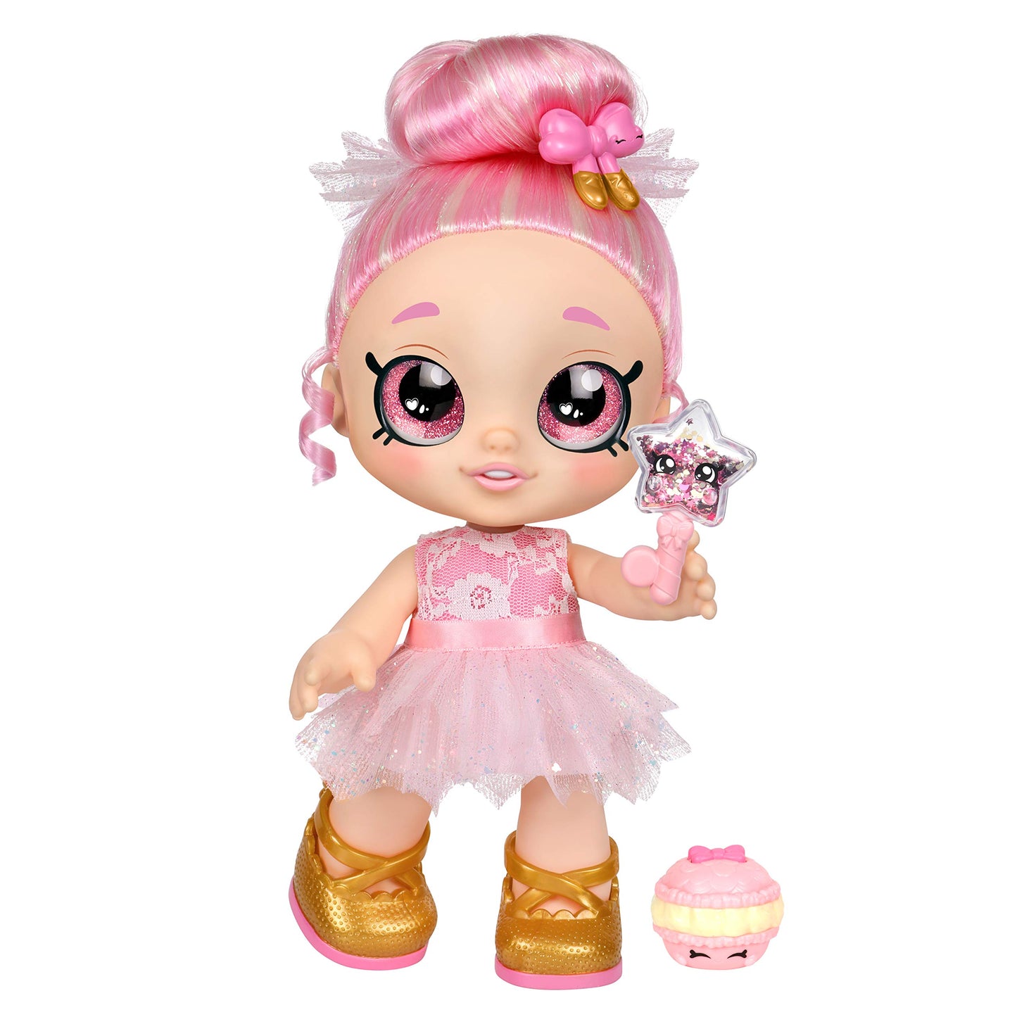 Kindi Kids Fun Time Friends - Pre-School Play Doll, Pirouetta - for Ages 3+ | Changeable Clothes and Removable Shoes