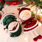 Gloveleya Soft Plush Doll Christmas Girl Dolls With Green Dress, Gift Box & Free Card - Perfect Holiday Or Birthday Gift For Toddlers 2-8 Ages, 16'