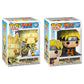 Funko Pop! Animation: Naruto Shippuden - Naruto Uzumaki In Kurama Link Mode Special Edition Multicolor Exclusive #1469 & Naruto Running #727 Vinyl Figures Bundle