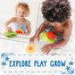 Splashez Mold Free Bath Toys For Kids & Toddlers | No Hole Baby Bath Toys | No Mold Floating Flowers For Bathtub Water Pool Show