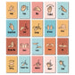 Woopme Sign Language Flash Cards For Beginners | English Sign Language For Parents Teachers Elementary Classroom Nursery | 32 Le