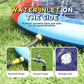 Kids Non Slip Splash Pad -67In Outdoor Sprinkler Play Mat, Dog And Kids Water Toys, Garden Lawn Pool Mat, Summer Outdoor Water T