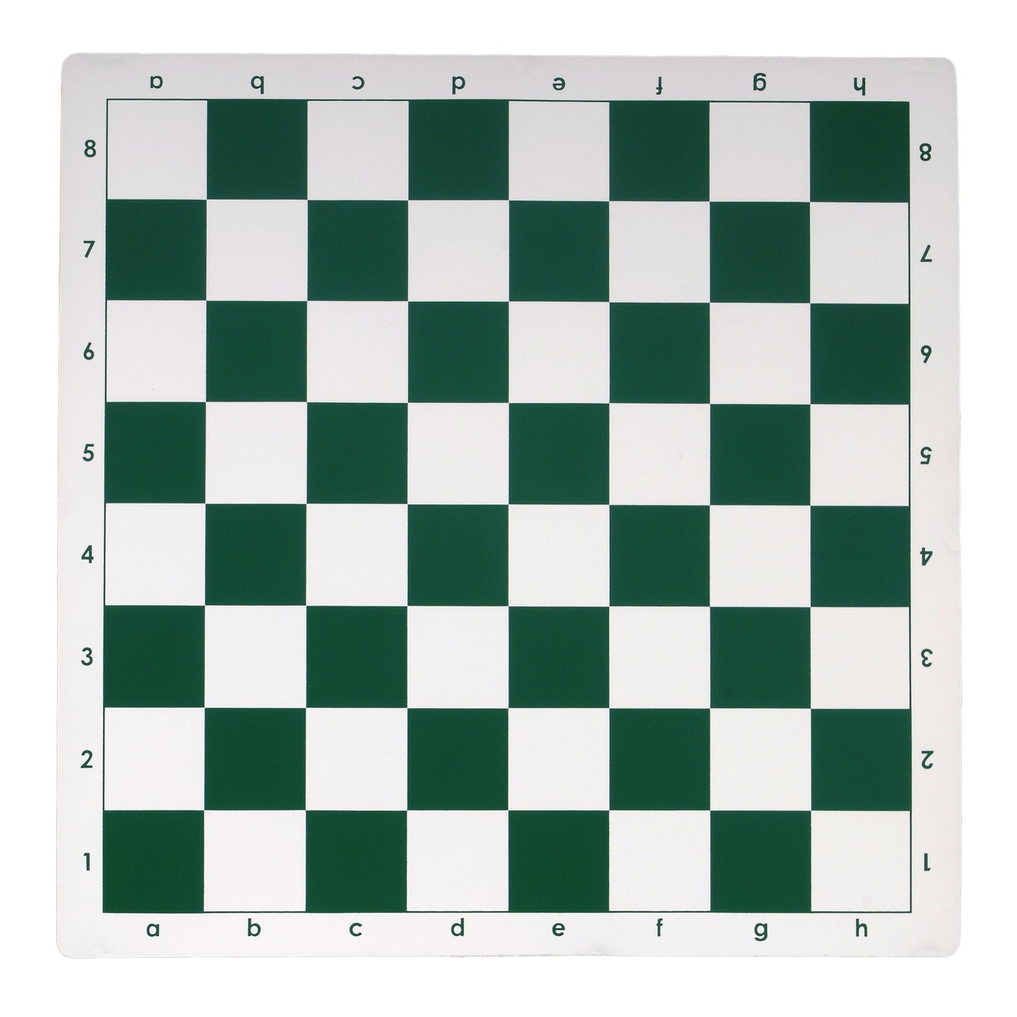 We Games Ultimate Compact Tournament Chess Set With Green Silicone Chess Board And Storage Bag, Perfect Travel Chess Set For Adults, 20 Inches