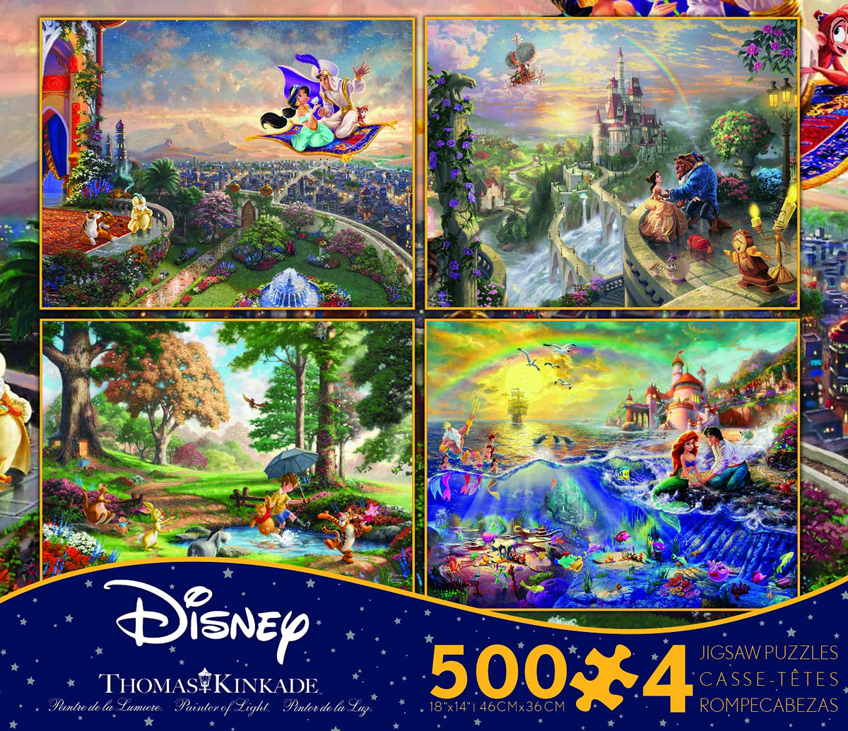 4 in 1 Disney Dream Collection Puzzle