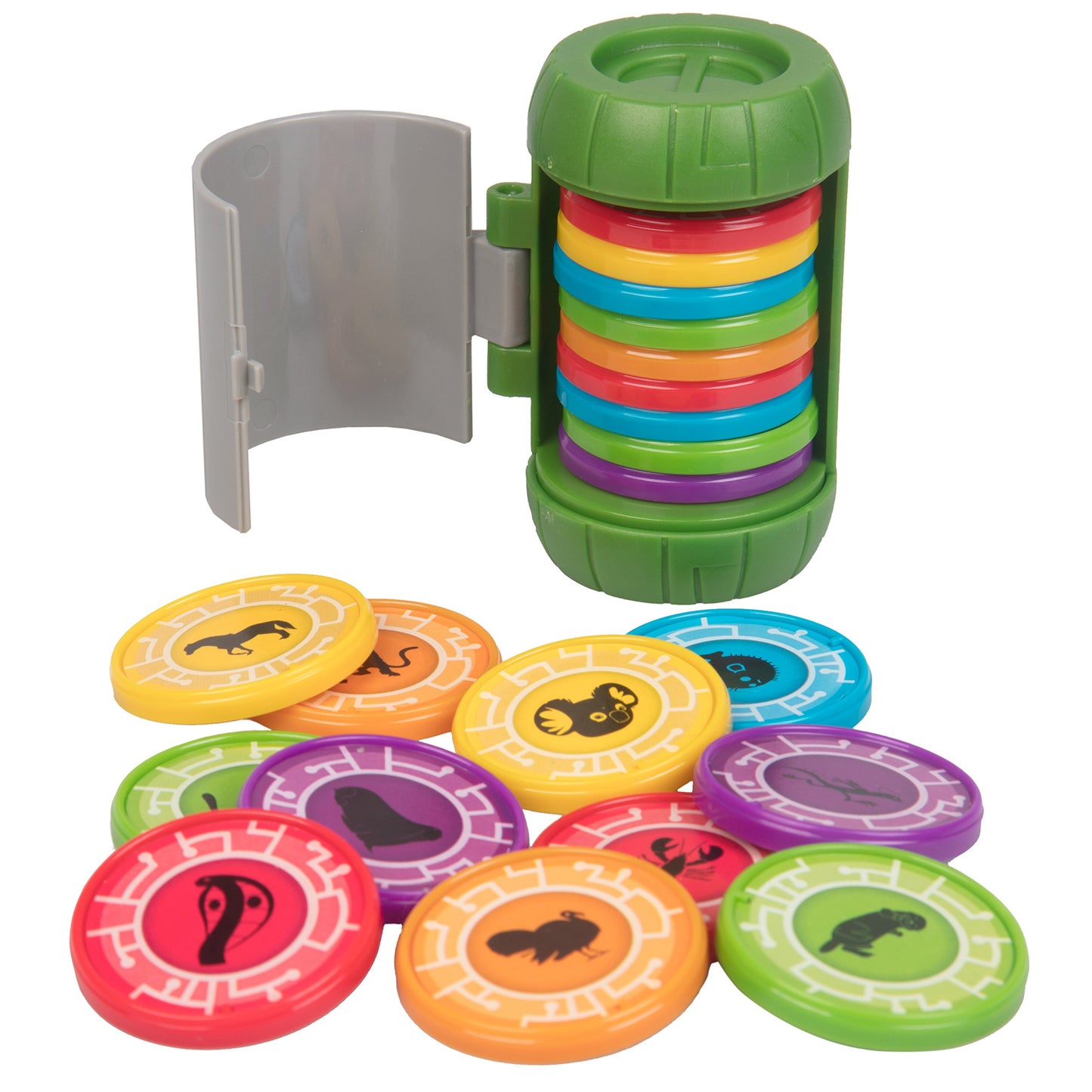 Wild Kratts Chris Creature Power Disc Holder Set w 20 Discs -Figure Toy for Pretend & Dress Up Play-Includes 15 limited availability Power Discs -Officially Licensed Toys for Children-Gift for Kids Boy Girl
